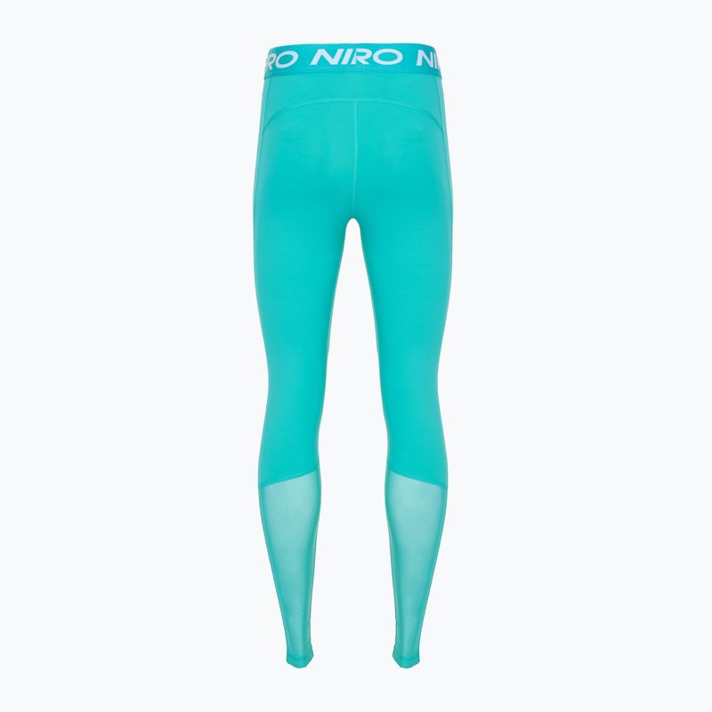 Leggings donna Nike Pro 365 Tight dusty cactus/white 2