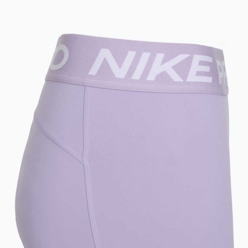 Pantaloncini da donna Nike Pro 365 3" lilac ice/white 4