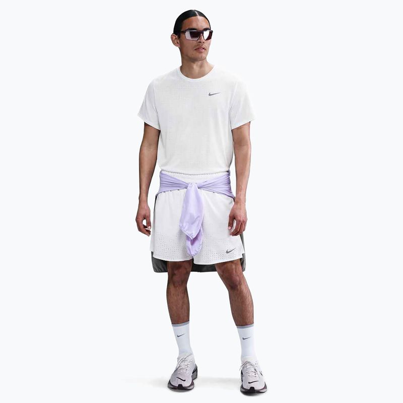Maglietta da corsa Nike Miler Breathe summit bianca da uomo 2