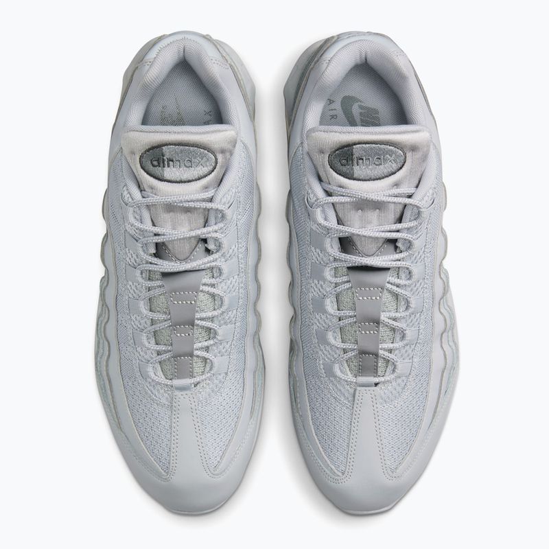Scarpe da uomo Nike Air Max 95 Big Bubble wolf grey/wolf grey/anthracite/wolf grey 4