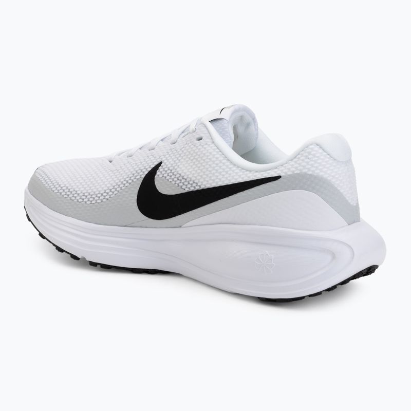 Scarpe running uomo Nike Revolution 8 white/pure platinum/black 3