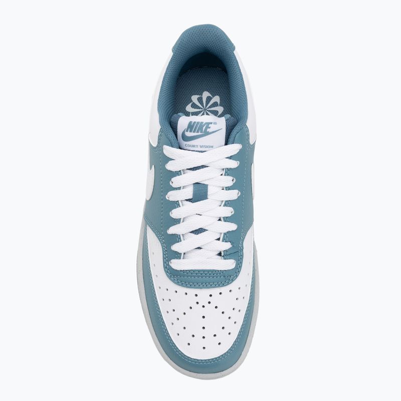 Nike Court Vision Low Next Nature bianco/blu fumo scarpe da donna 5