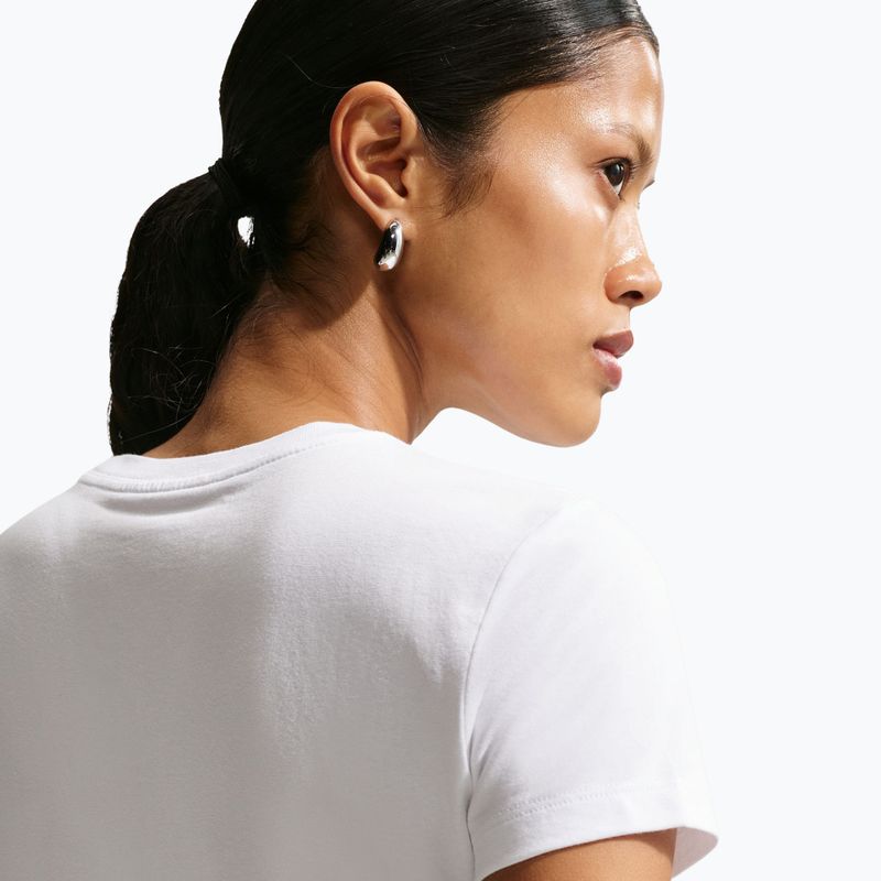Maglietta da donna Nike Sportswear Chill Knit white/black 6