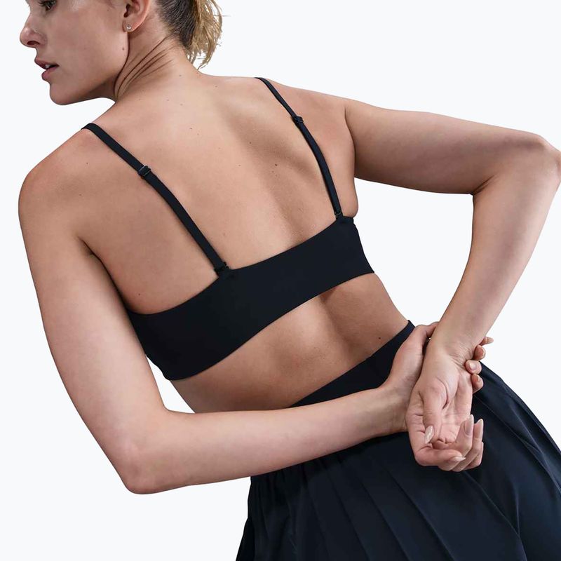 Reggiseno sportivo Nike Form Light-Support Triangle black/smoke grey/dark smoke 5