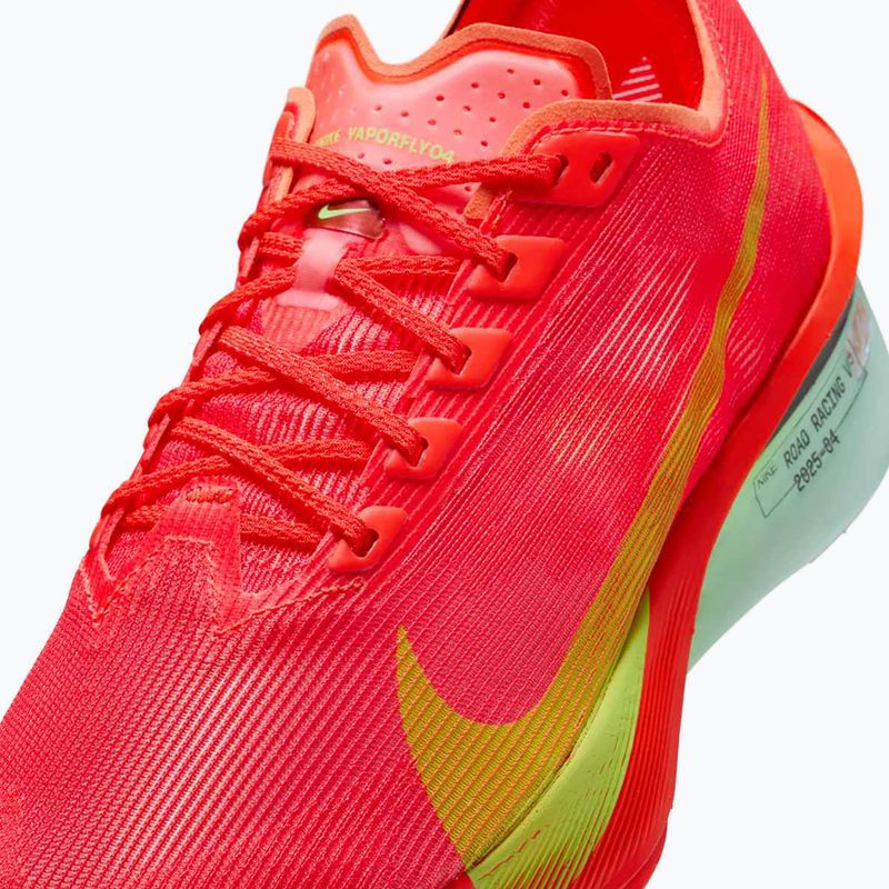 Nike Vaporfly 4 donne scarpe da corsa brillante cremisi / lime blast / menta schiuma 7