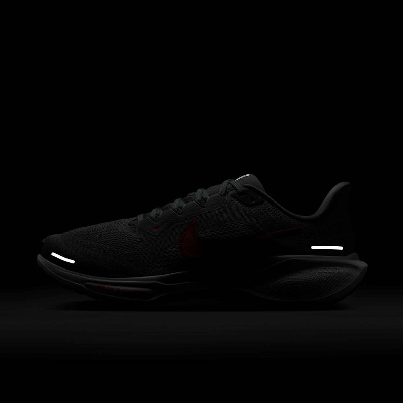 Scarpe da running uomo Nike Pegasus 41 cool grey/wolf grey/pure platinum/bright crimson 10