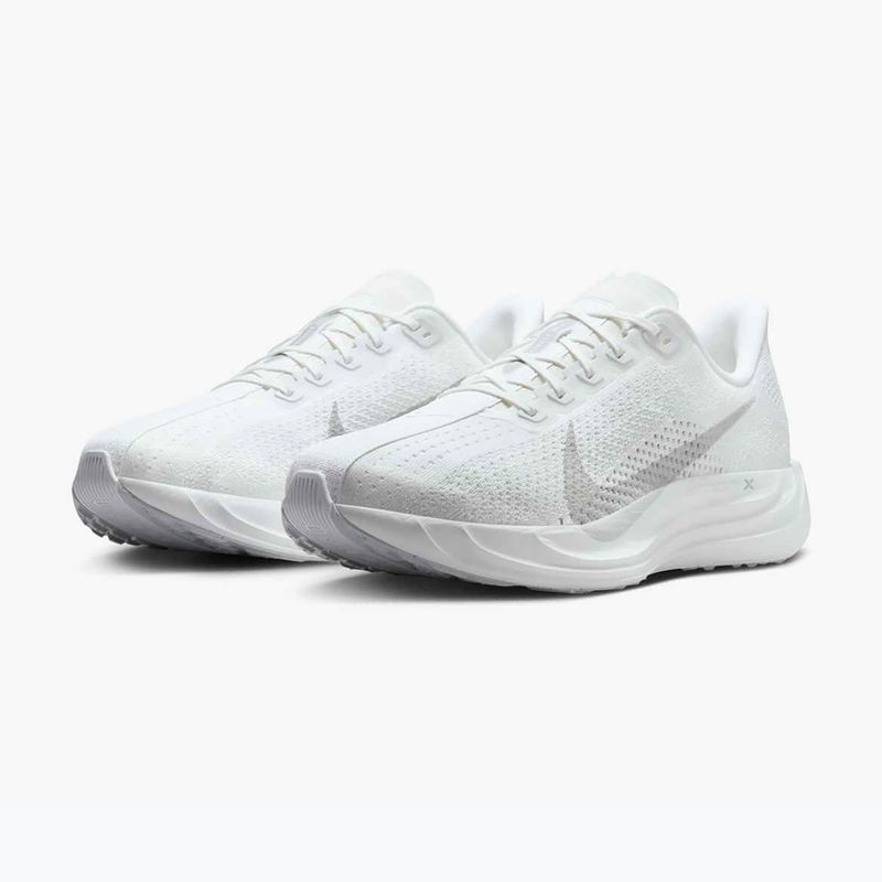 Nike Pegasus Plus bianco / platino puro / lupo grigio uomini scarpe da corsa 3