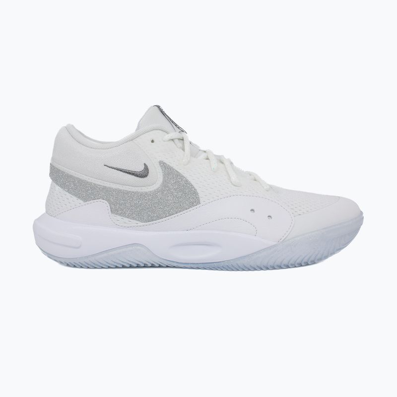 Scarpe da pallavolo donna Nike Hyperquick Court Flight SE smmit bianco/argento metallico/platino puro 8