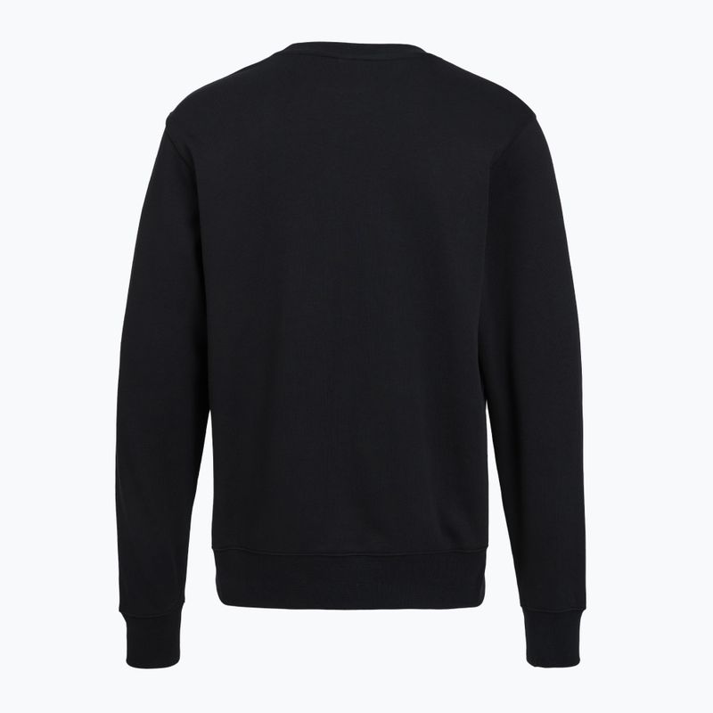 Felpa uomo Nike Club Fleece Crew black/white 6