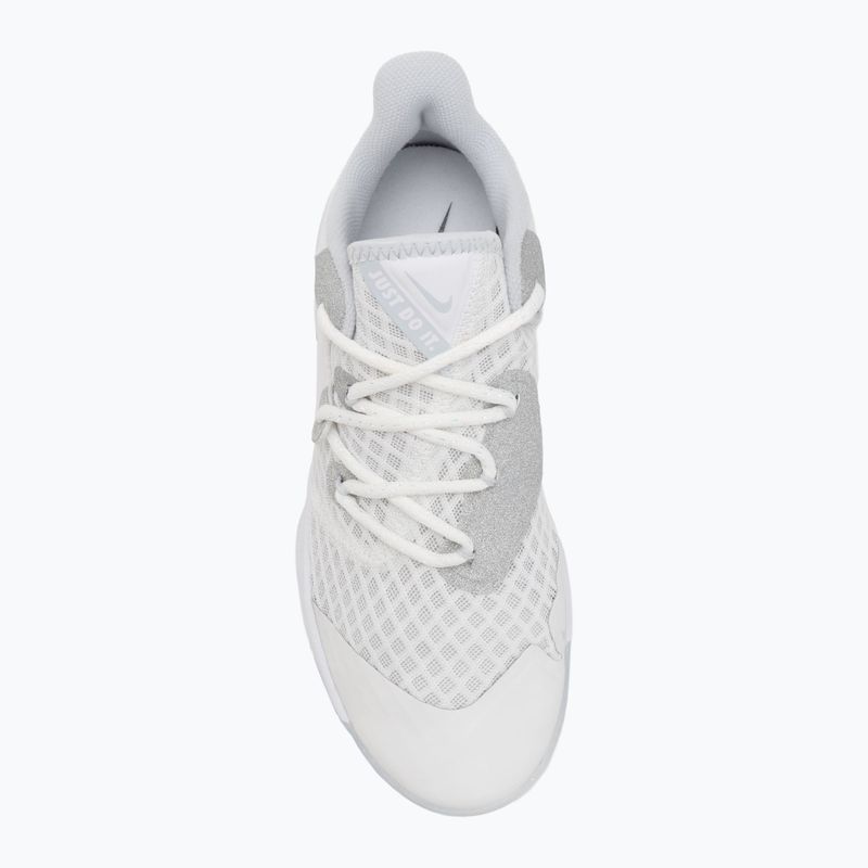 Scarpe da pallavolo Nike Zoom Hyperspeed Court SE smmit white/metalic silver/pure platinum 5