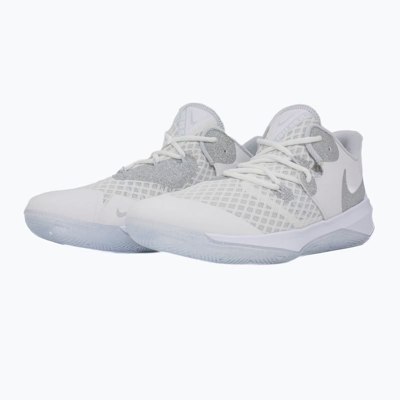 Nike Zoom Hyperspeed Court SE scarpe smmit bianco / argento metallico / platino puro 3
