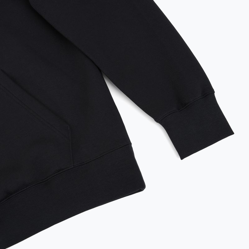 Felpa uomo Nike Club Pullover Hoodie black/black/white 9