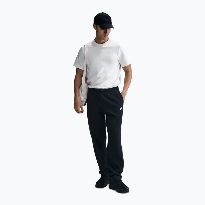 Pantaloni uomo Nike Club Open-Hem black/black/white 2