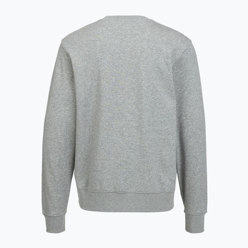Felpa uomo Nike Sportswear Club Graphic Fleece Crew dark grey heather/white 7