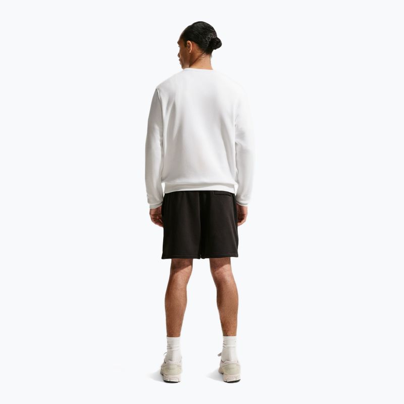 Felpa da uomo Nike Club Fleece Crew white/black 3