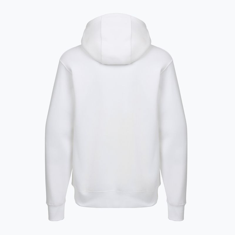 Felpa da uomo Nike Club Pullover Hoodie white/white/black 8