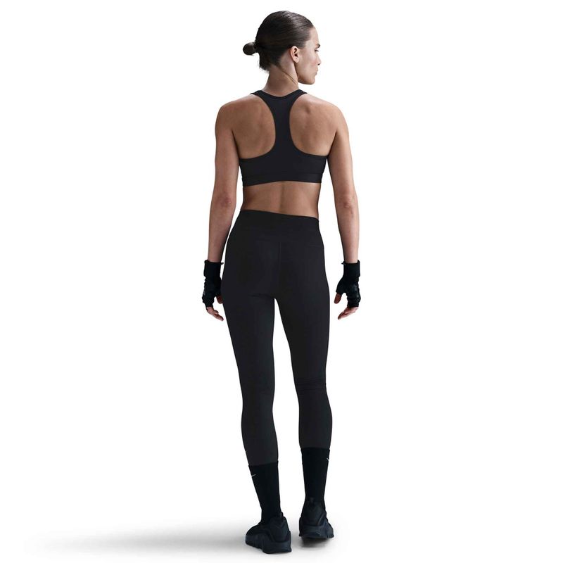 Leggings donna Nike One a vita alta nero/bianco 3