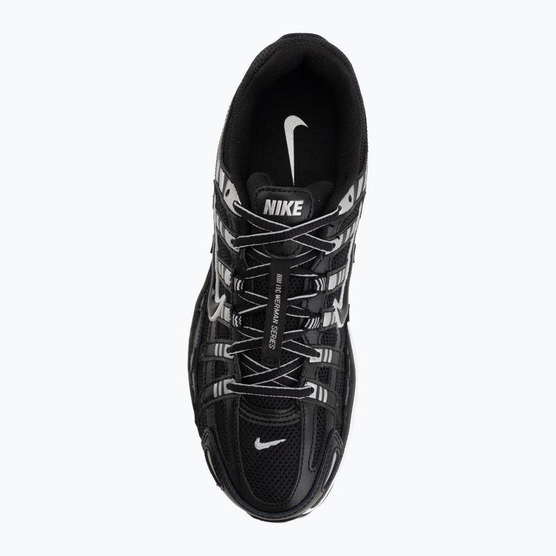 Scarpe da uomo Nike P-6000 black/white/metallic silver/black 5