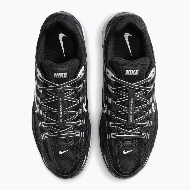 Scarpe da uomo Nike P-6000 black/white/metallic silver/black 4