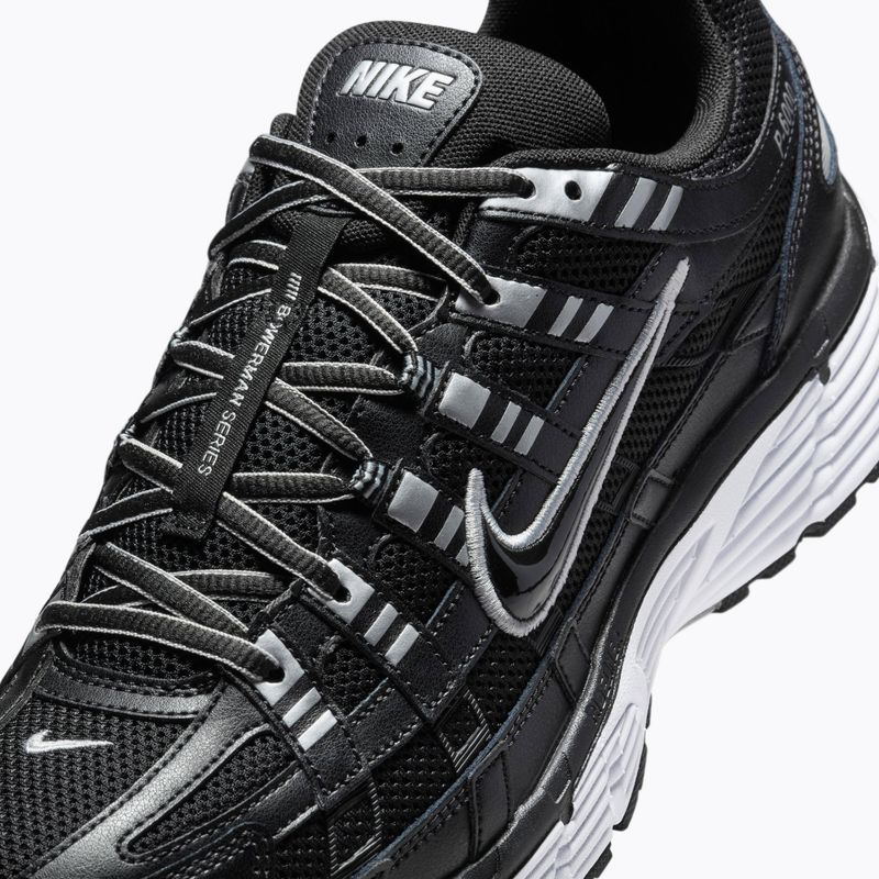 Scarpe da uomo Nike P-6000 black/white/metallic silver/black 5