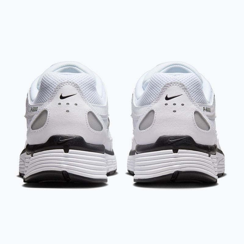 Scarpe da uomo Nike P-6000 white/metallic silver/black/black 4