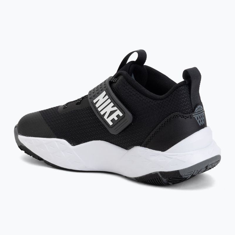 Scarpe per bambini Nike Team Hustle D 12 black/anthracite/white 3