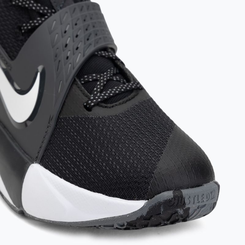 Scarpe per bambini Nike Team Hustle D 12 black/anthracite/white 7