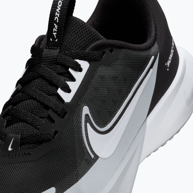Scarpe per bambini Nike Sonic Fly black/wolf grey/white 8
