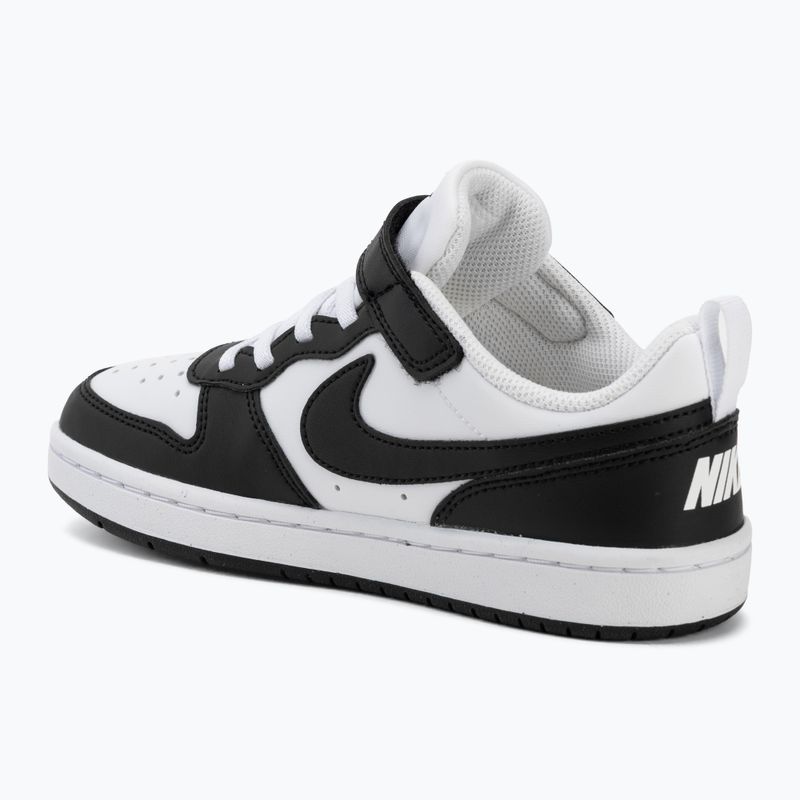 Scarpe per bambini Nike Court Borough Low Recraft white/black 3