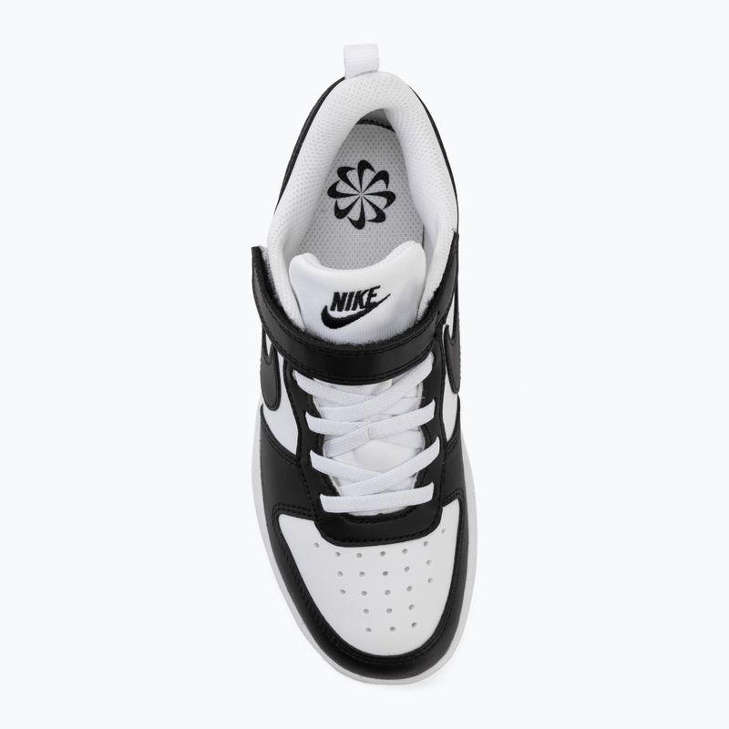 Scarpe per bambini Nike Court Borough Low Recraft white/black 5