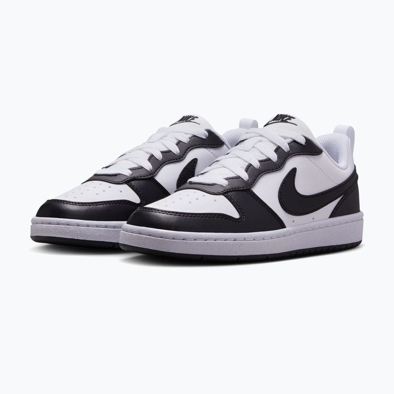 Scarpe per bambini Nike Court Borough Low Recraft White/Black 10