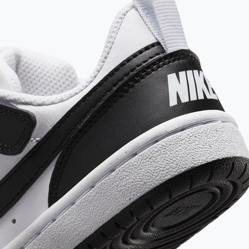 Scarpe per bambini Nike Court Borough Low Recraft white/black 6