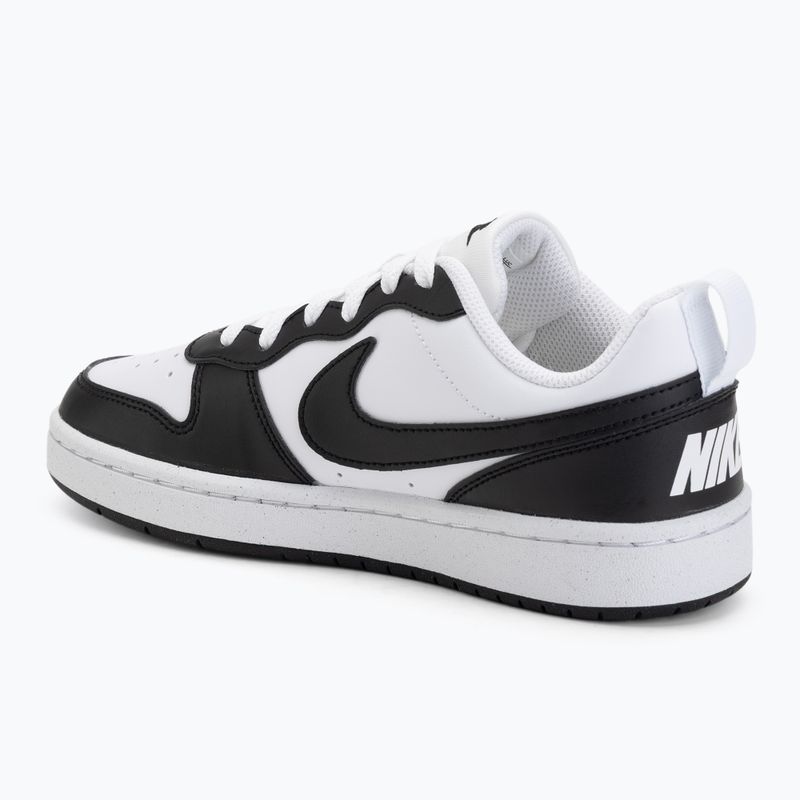 Scarpe per bambini Nike Court Borough Low Recraft White/Black 3