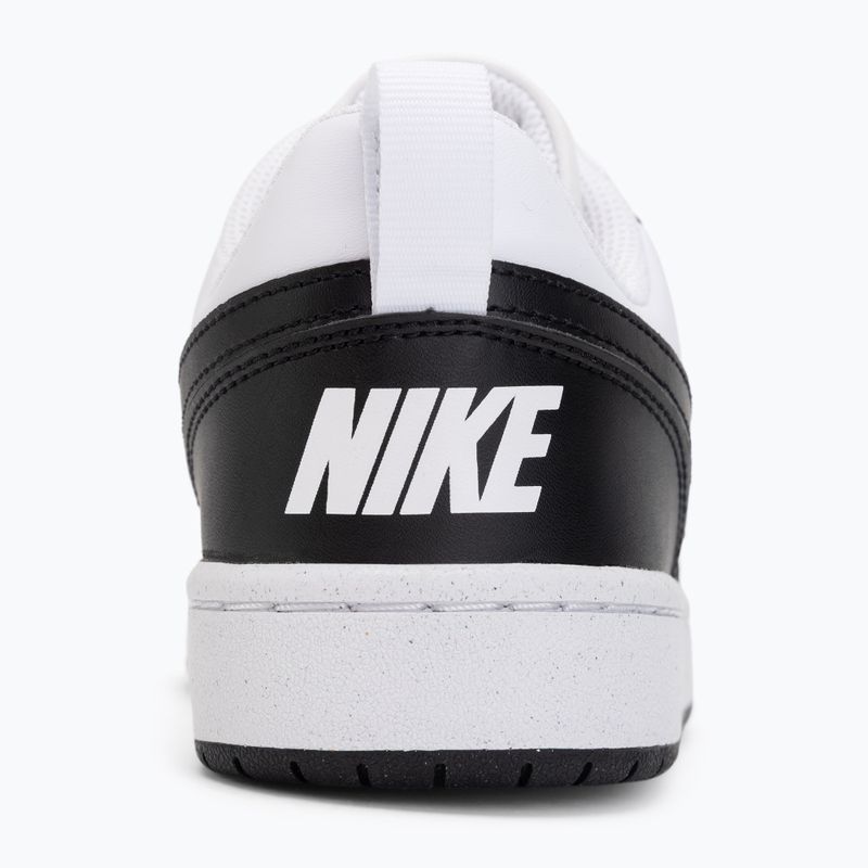 Scarpe per bambini Nike Court Borough Low Recraft White/Black 6