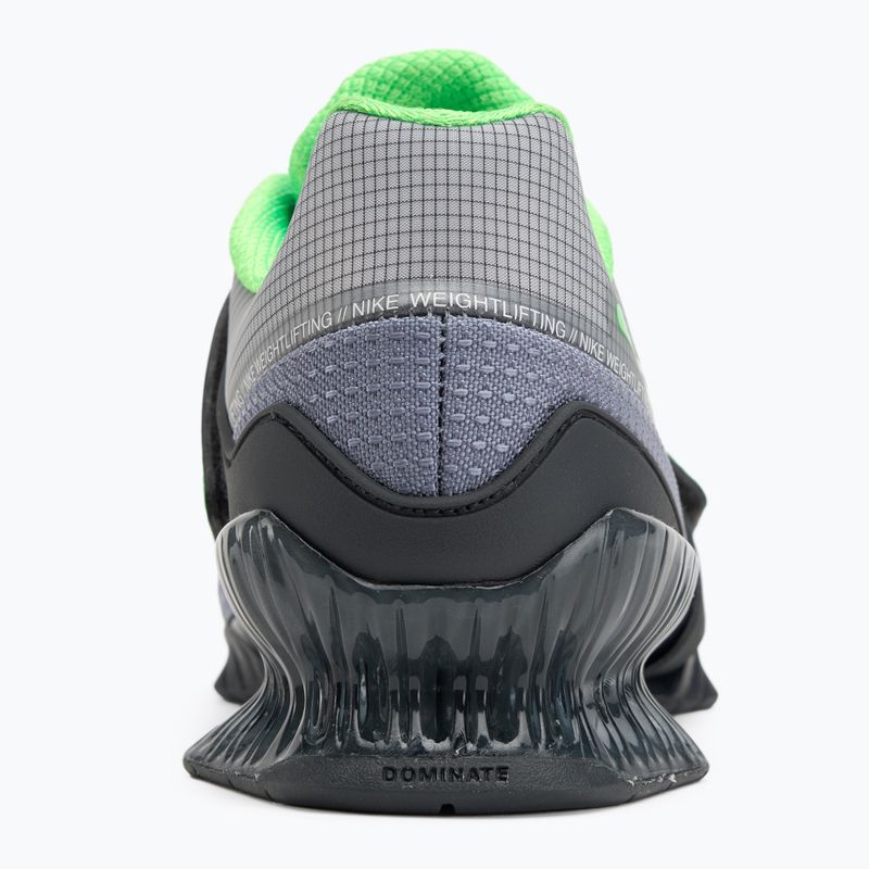 Nike Romaleos 4 scarpa da sollevamento pesi in ardesia/verde sciopero/antracite 6