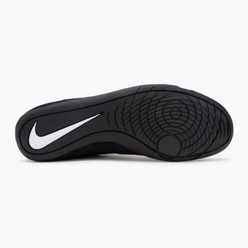 Nike Speedsweep VIII scarpa da wrestling nero/bianco/nero/grigio lupo 4