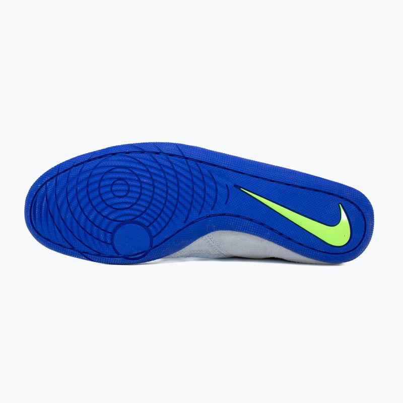 Nike Speedsweep VIII scarpa da wrestling blu tint/hyper royal/lime blast/bianco 3