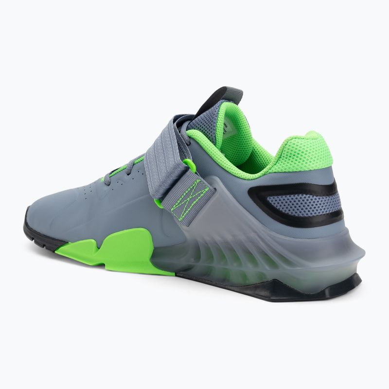 Scarpe da sollevamento pesi Nike Savaleos ardesia/verde sciopero/antracite 3