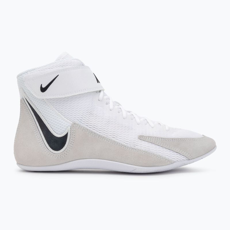 Nike Speedsweep VIII scarpa da wrestling bianco/nero/bianco/polvere di fotone 2