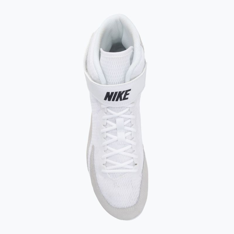 Nike Speedsweep VIII scarpa da wrestling bianco/nero/bianco/polvere di fotone 5