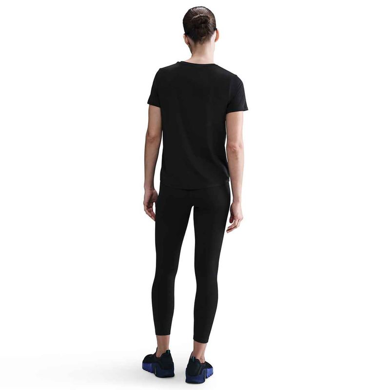 Maglietta da allenamento da donna Nike One Classic Dri-Fit nero/bianco 3