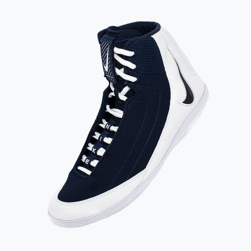 Nike Inflict 4 bianco/college navy scarpe da wrestling 7