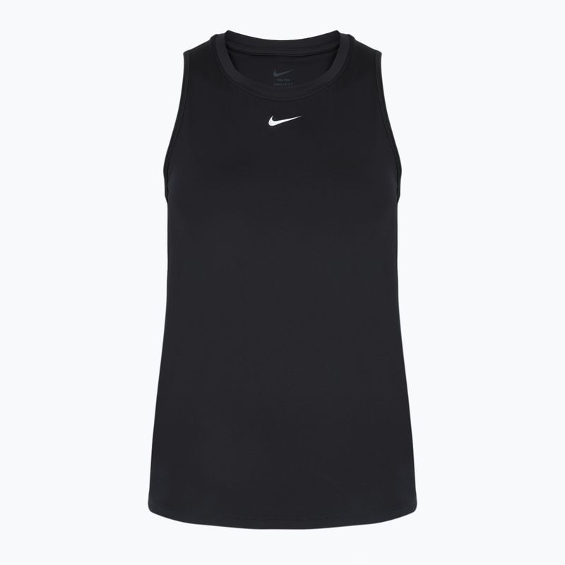 Maglietta da allenamento da donna Canotta Nike One Classic Dri-Fit nero/bianco 7