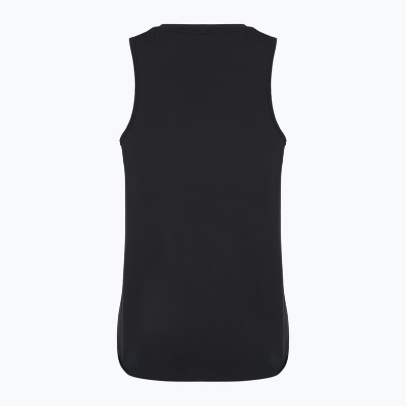 Maglietta da allenamento da donna Canotta Nike One Classic Dri-Fit nero/bianco 8