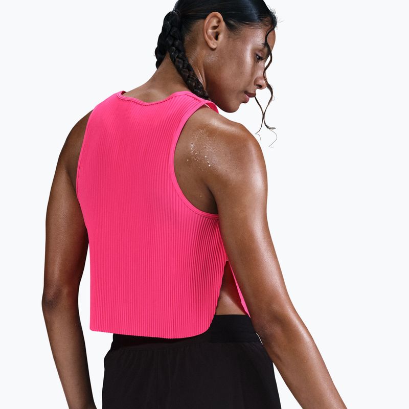 Maglia da running da donna Nike AeroSwift hyper pink/black 5