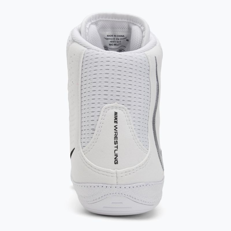 Nike Inflict 4 bianco/nero/bianco scarpe da wrestling 6