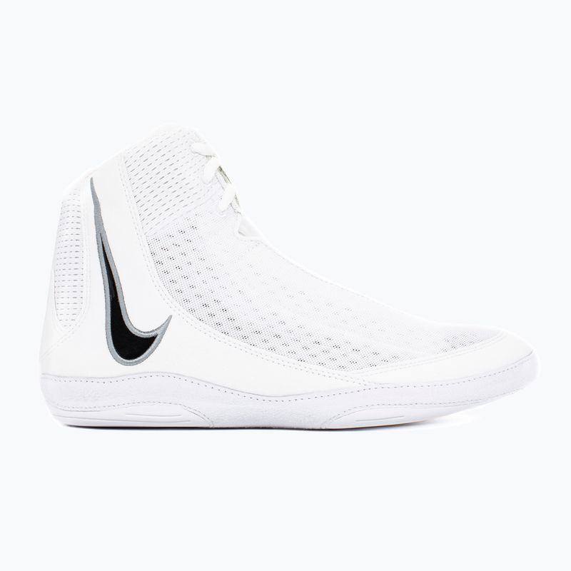 Nike Inflict 4 bianco/nero/bianco scarpe da wrestling
