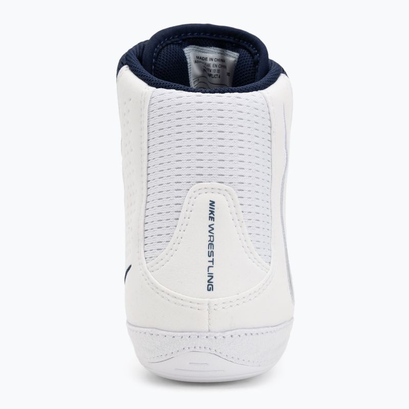 Nike Inflict 4 bianco/college navy scarpe da wrestling 6