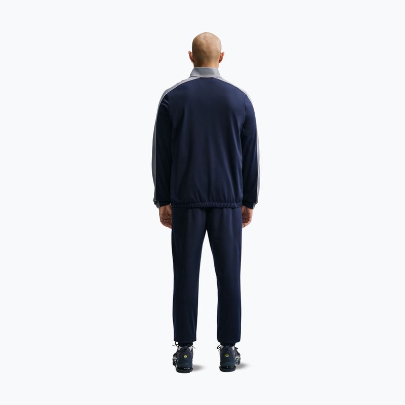 Tuta da uomo Nike Sportswear Club obsidian/smoke grey/white/white 2