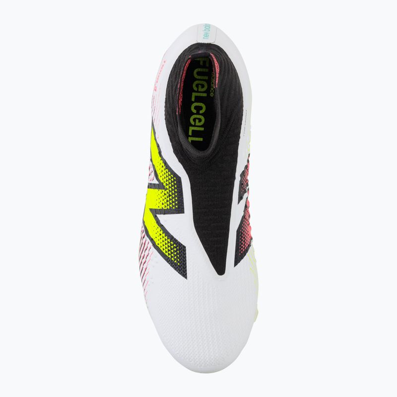 Scarpe da calcio New Balance uomo Tekela Pro V4+ FG bianco 5